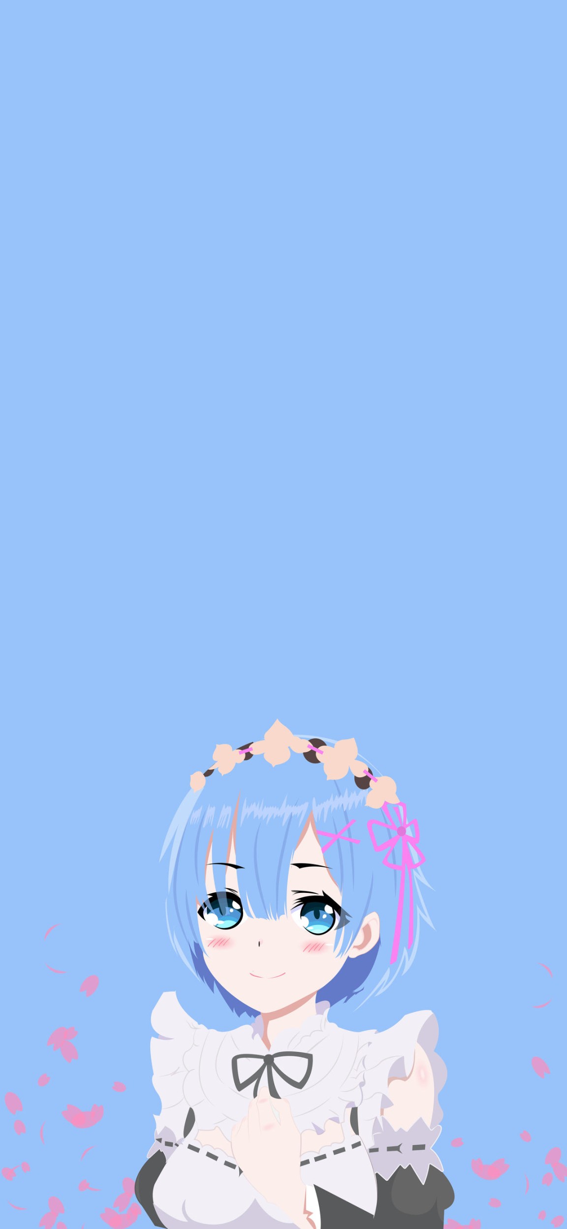 Rem (Re: Zero) iphone wallpaper