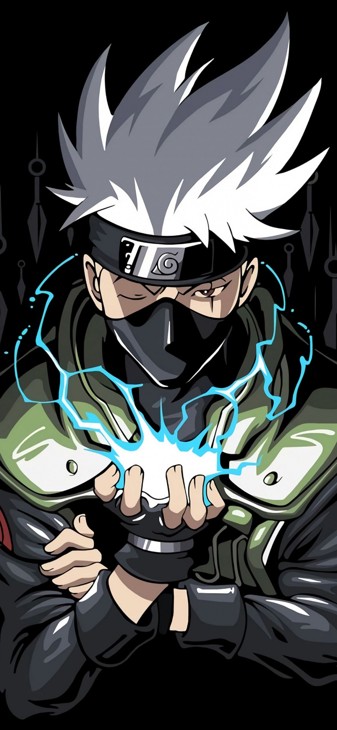 Kakashi Hatake (Naruto) iphone wallpaper