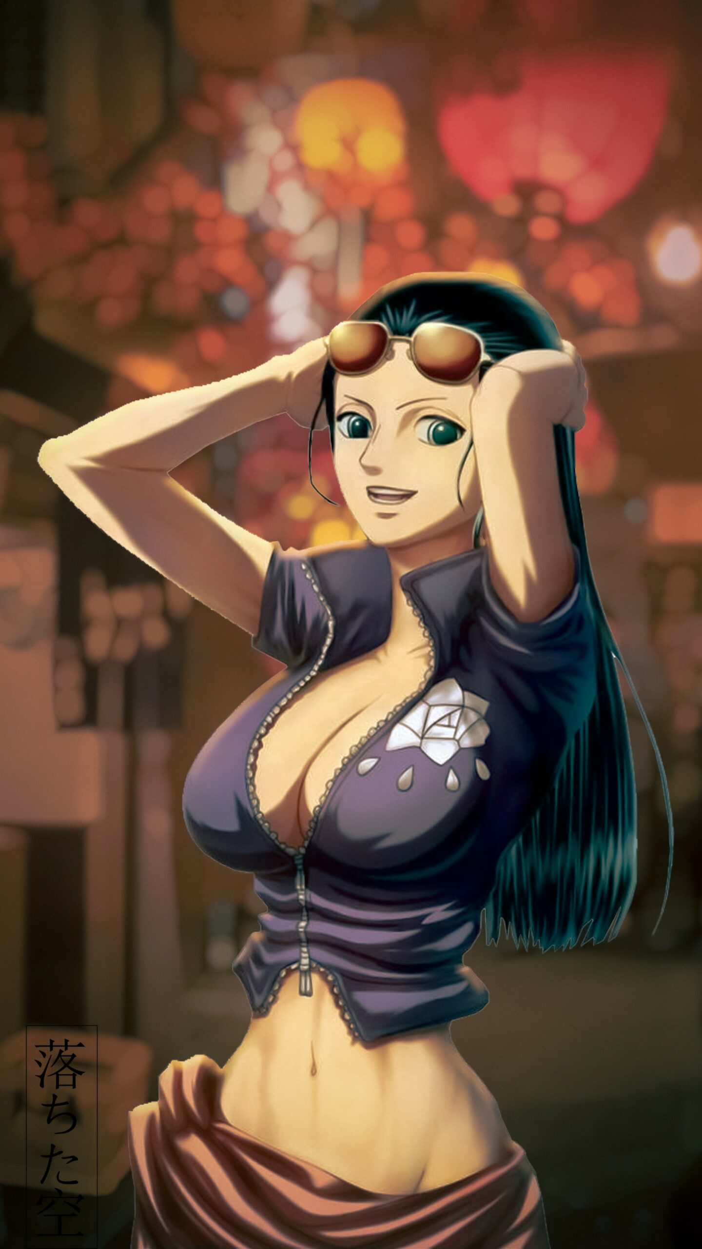 Nico Robin (One Piece) iphone wallpaper