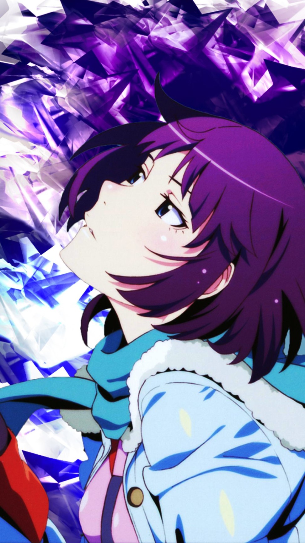 Hitagi Senjougahara (Monogatari Series) iphone wallpaper