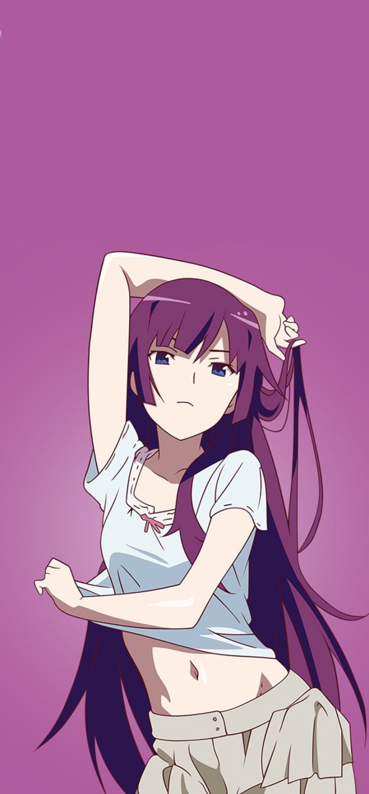 Hitagi Senjougahara (Monogatari Series) iphone wallpaper