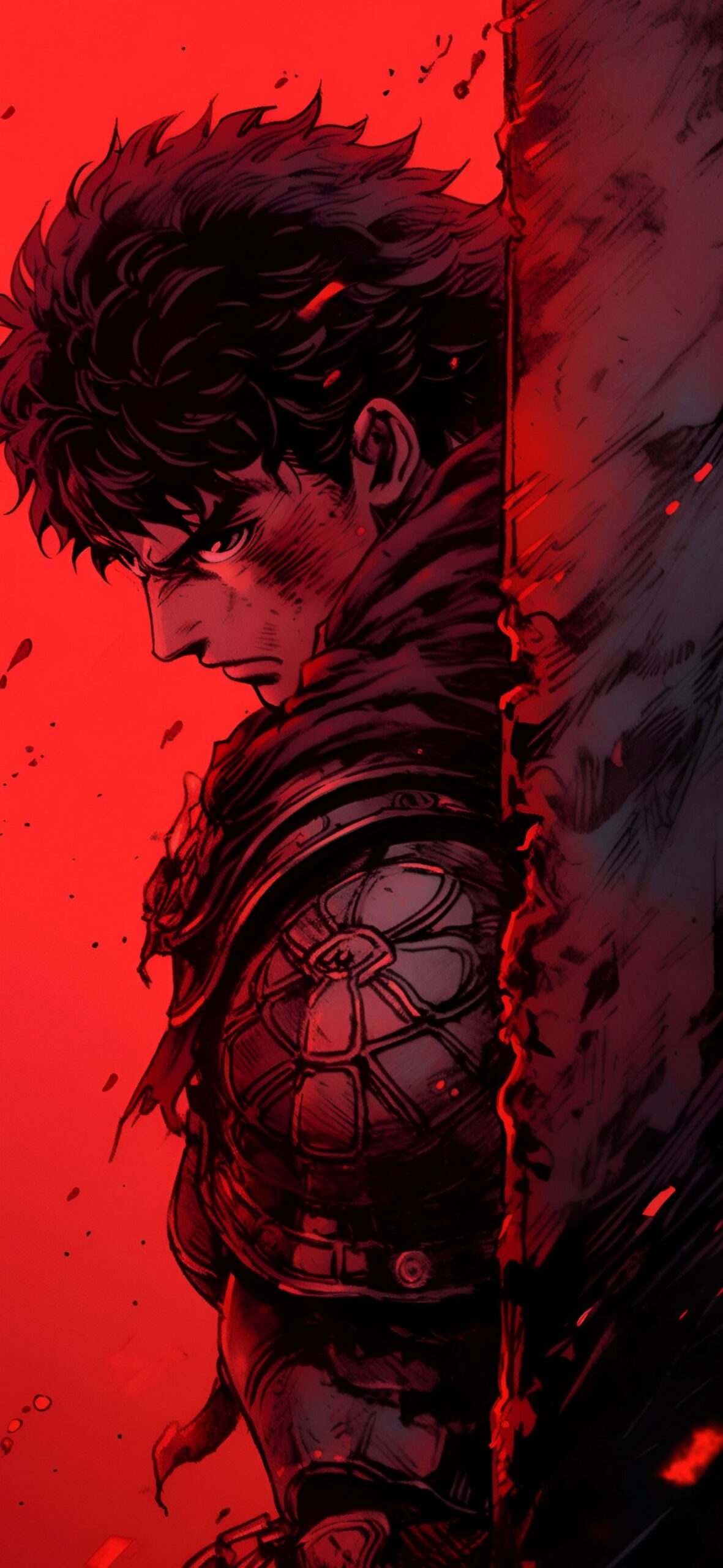 Guts (Berserk) iphone wallpaper