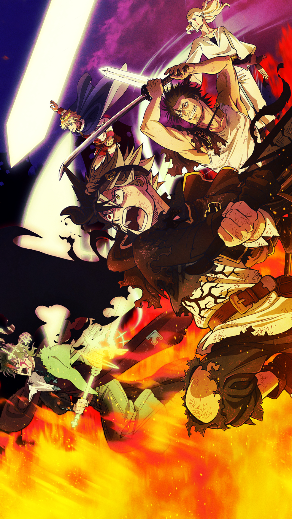 black clover  iphone wallpaper live