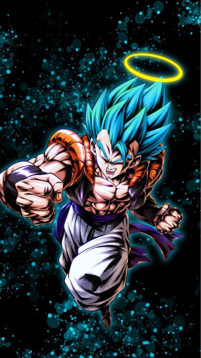 gogeta animated iphone wallpaper