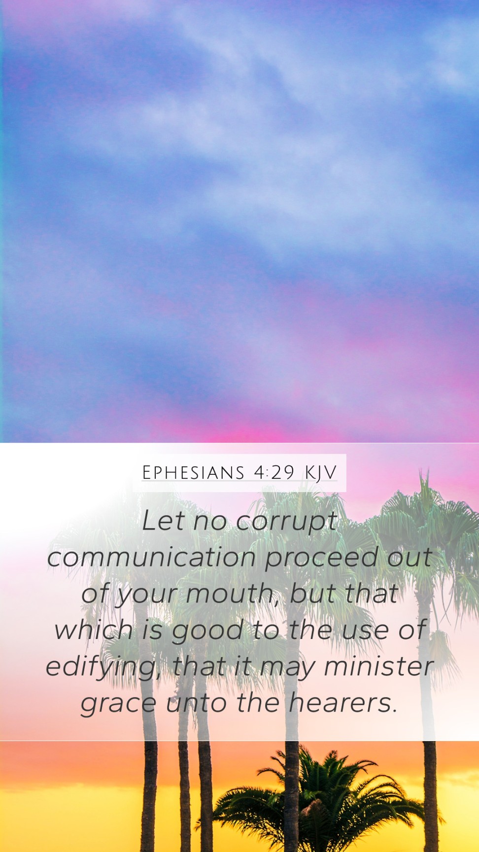 ephesians 4:29  iphone wallpaper