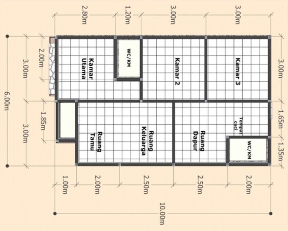 desain rumah minimalis 3 kamar