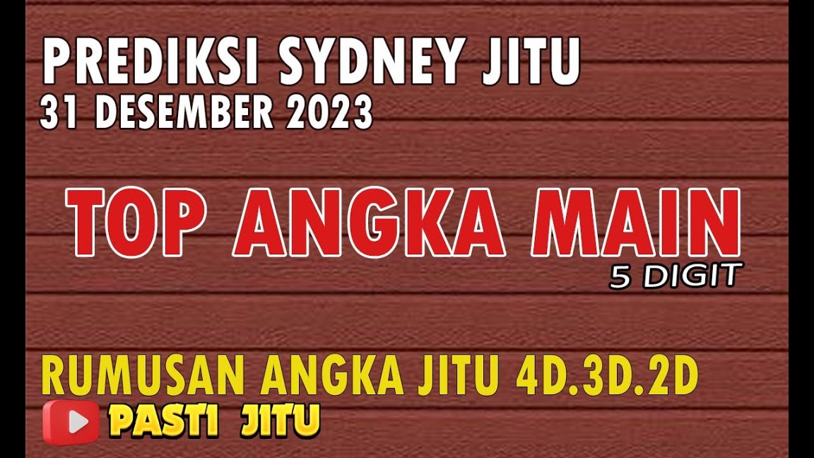 prediksi sydney terjitu hari ini