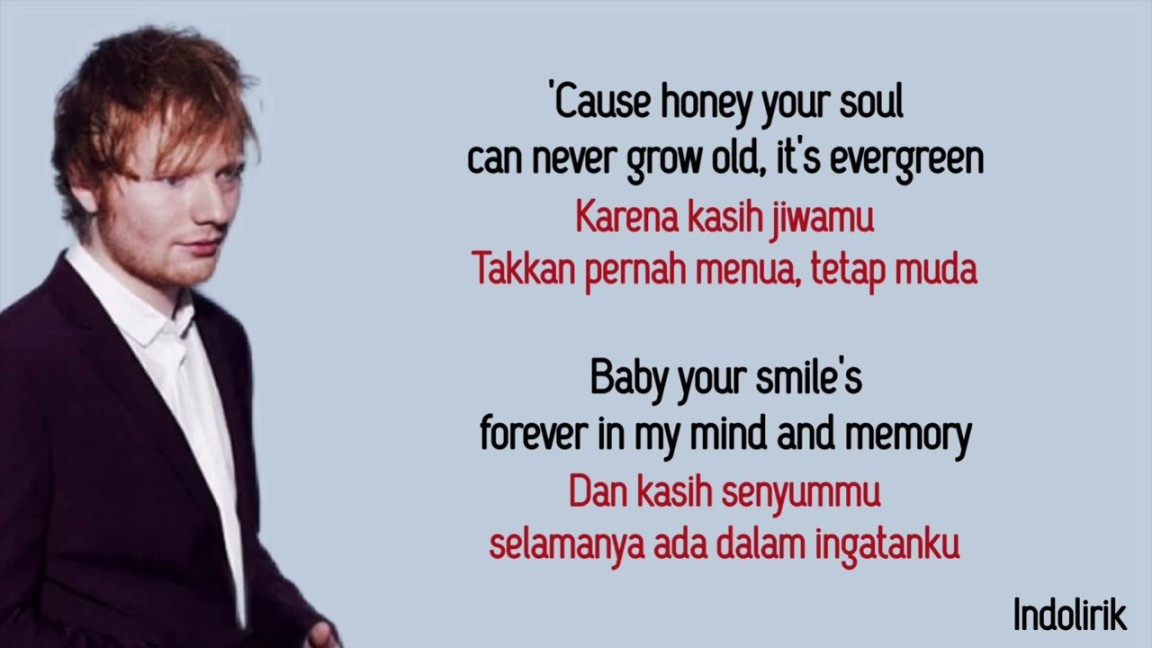 lirik lagu ed sheeran thinking out loud