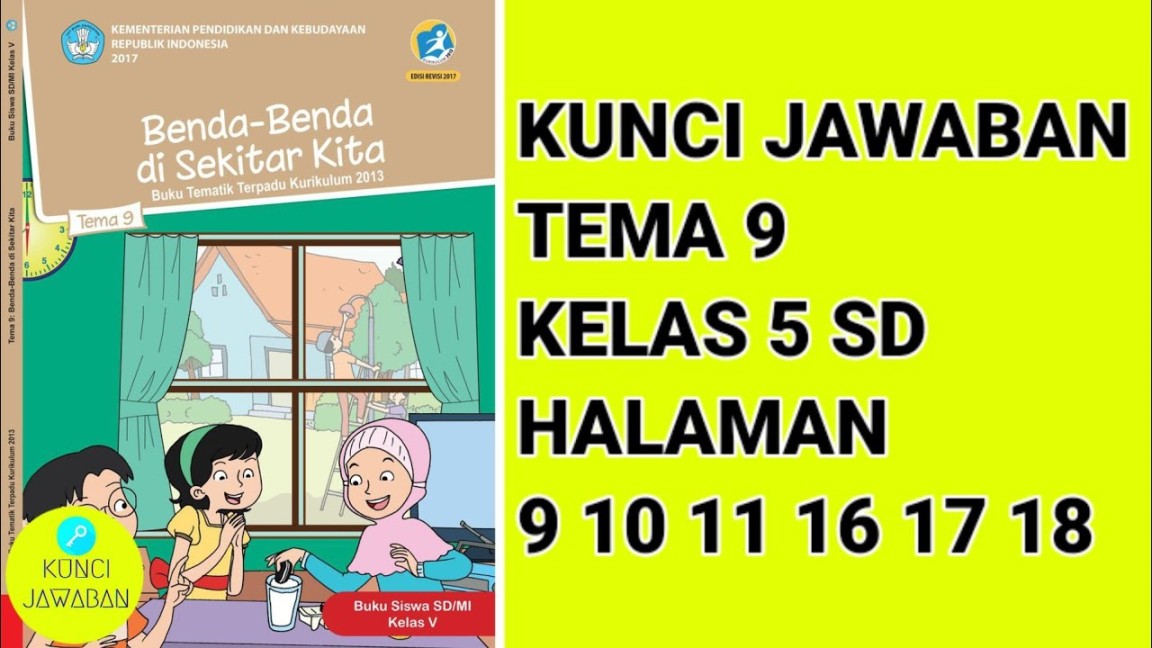 kunci jawaban tema 9 kelas 5 halaman 9