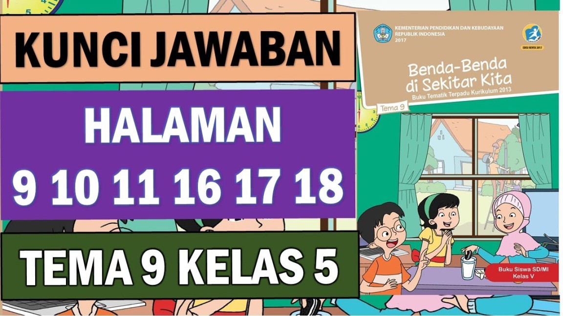 kunci jawaban tema 9 kelas 5 halaman 9