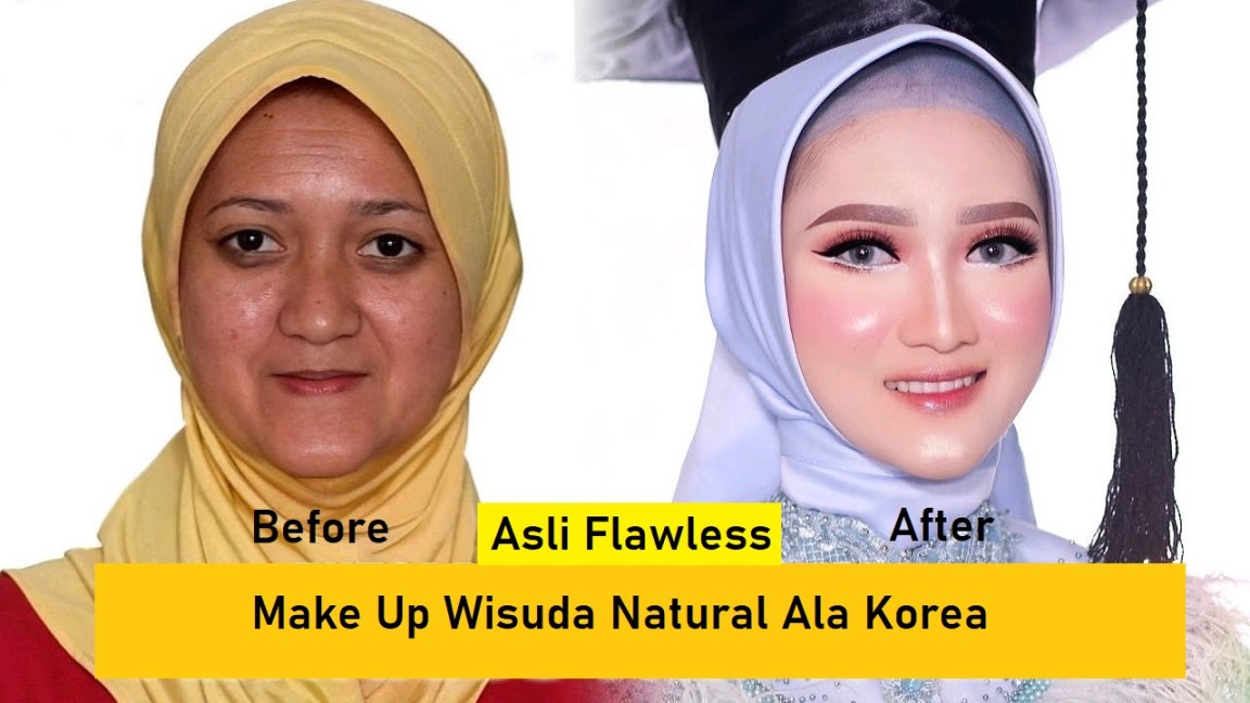 make up wisuda natural ala korea