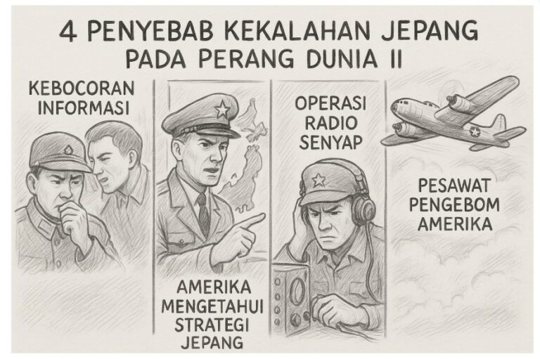 4 penyebab kekalahan jepang pada perang dunia II