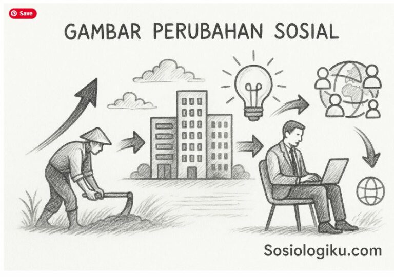 gambar perubahan sosial