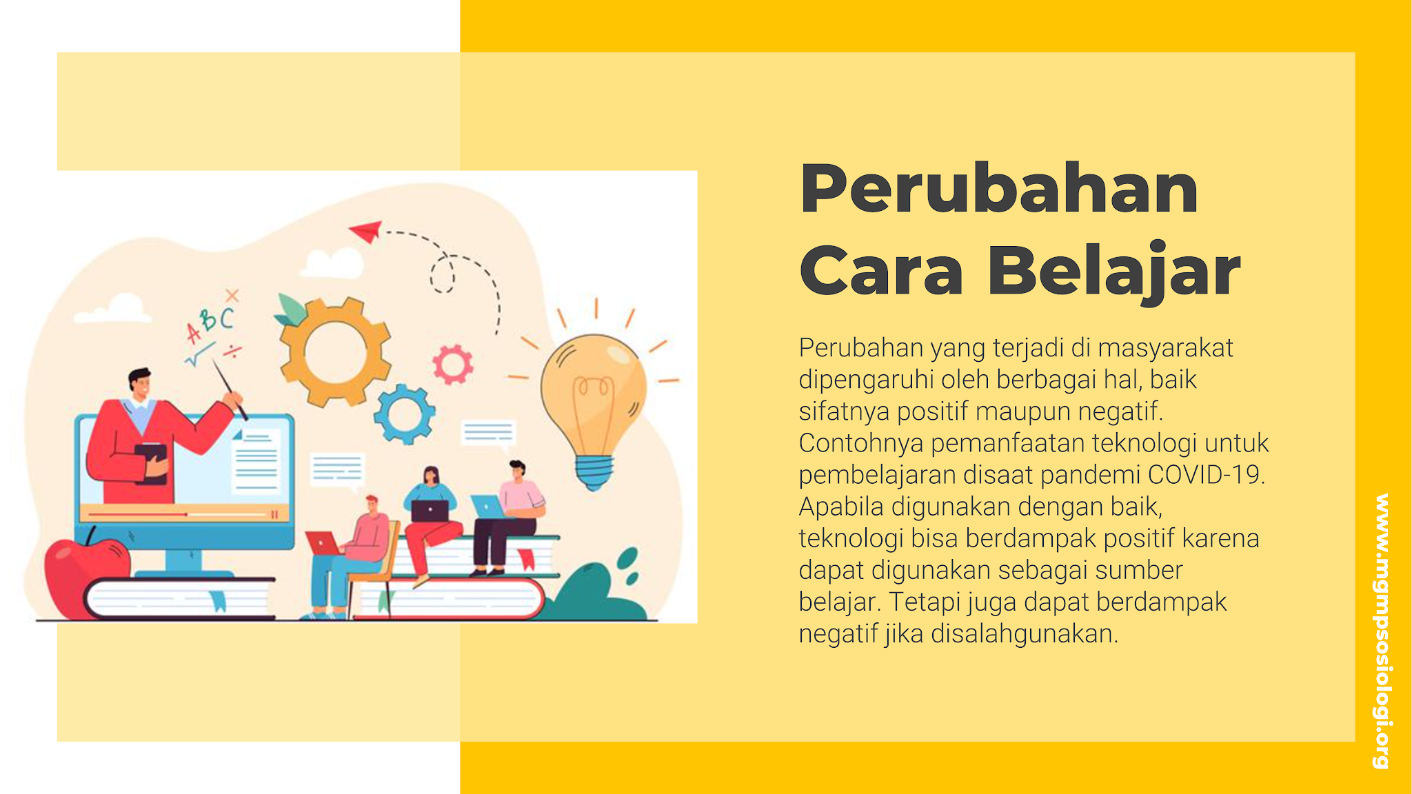 Perubahan Sosial - Definisi, Ciri-ciri dan Teorinya - MGMP SOSIOLOGI Perubahan Sosial - Definisi, Ciri-ciri dan Teorinya - MGMP SOSIOLOGI